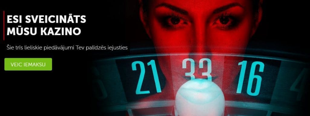 Wählen Sie eines der drei tollen Angebote Betsafe.lv