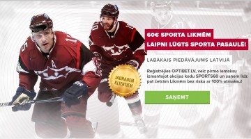 Wetten platzieren, Sportergebnisse vorhersagen und 60 € von Optibet erhalten