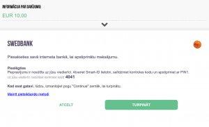 Zahlung akzeptieren SmartID